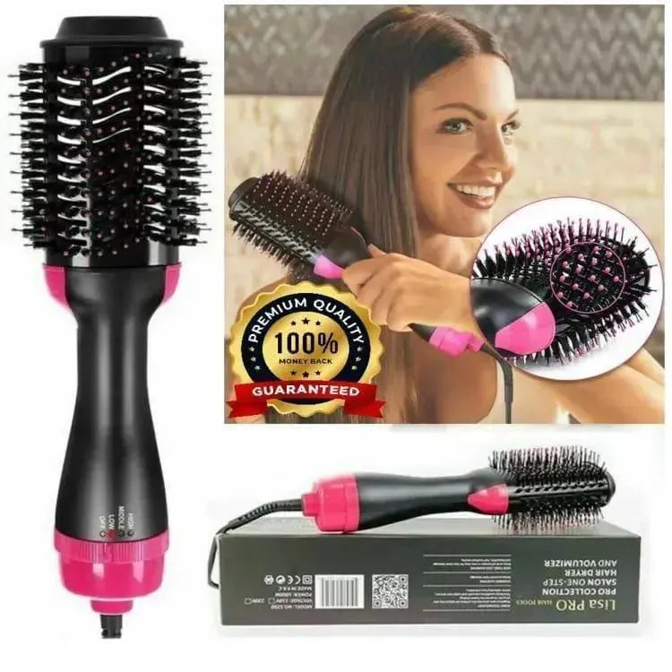 Fast Hair Dryer Brush 4-in-1 | Ceramic Coating + LED Control | Hair Styler