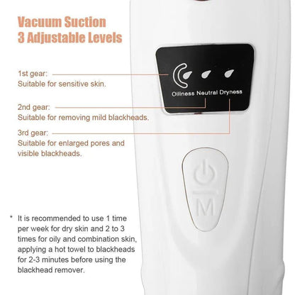 Premium Derma Suction Facial Cleanser - Blackhead Remover