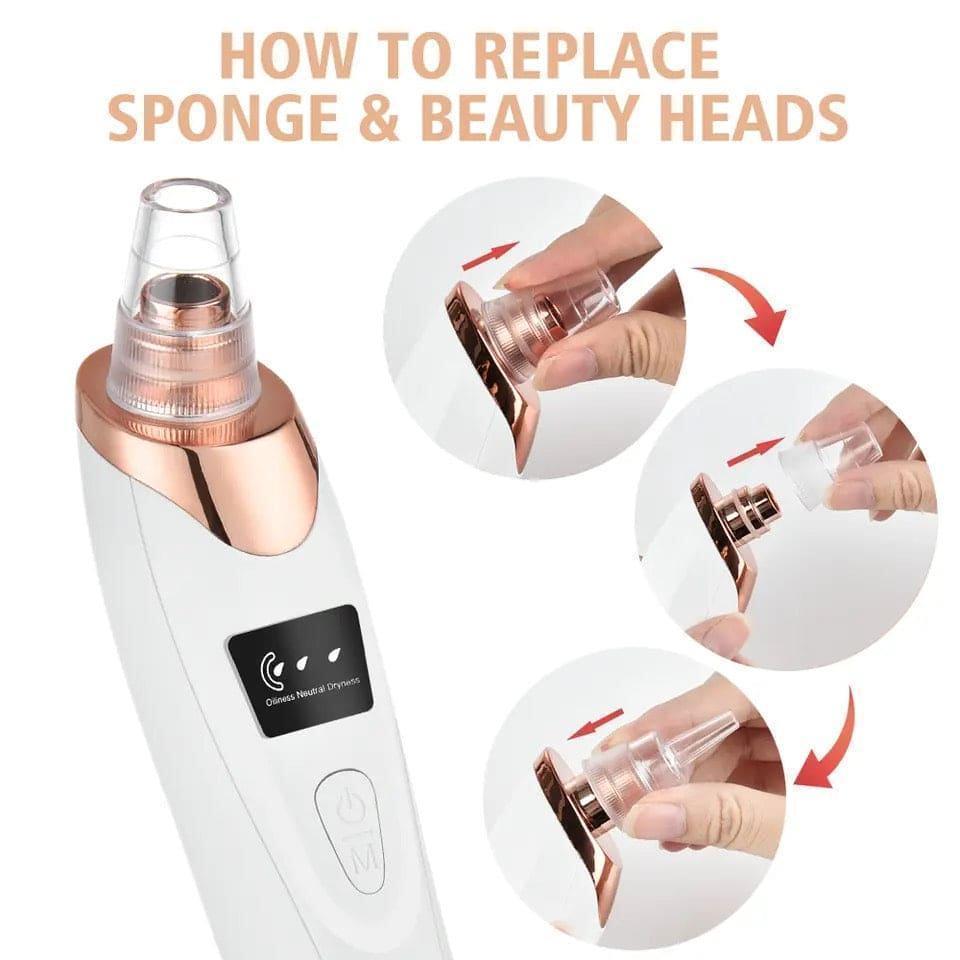 Premium Derma Suction Facial Cleanser - Blackhead Remover