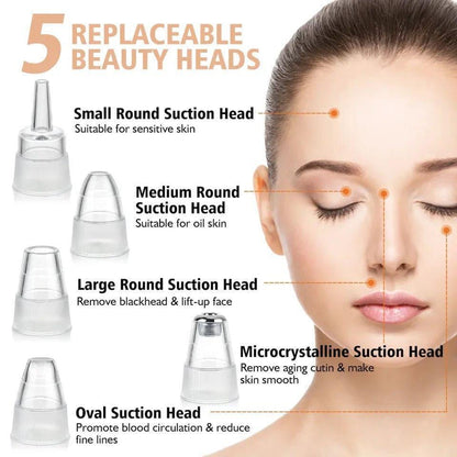 Premium Derma Suction Facial Cleanser - Blackhead Remover