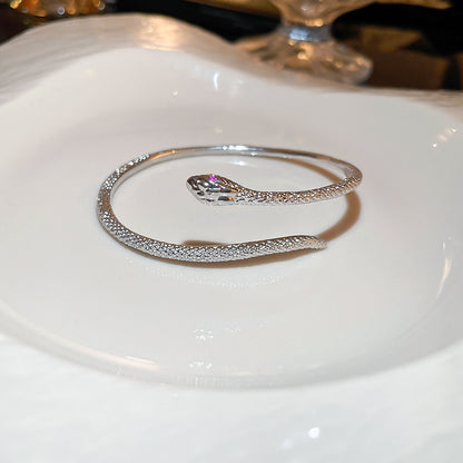 Rose Gold Zircon 7 Pcs Bracelets Set | Luxury Stackable Bangles | Anti-Tarnish