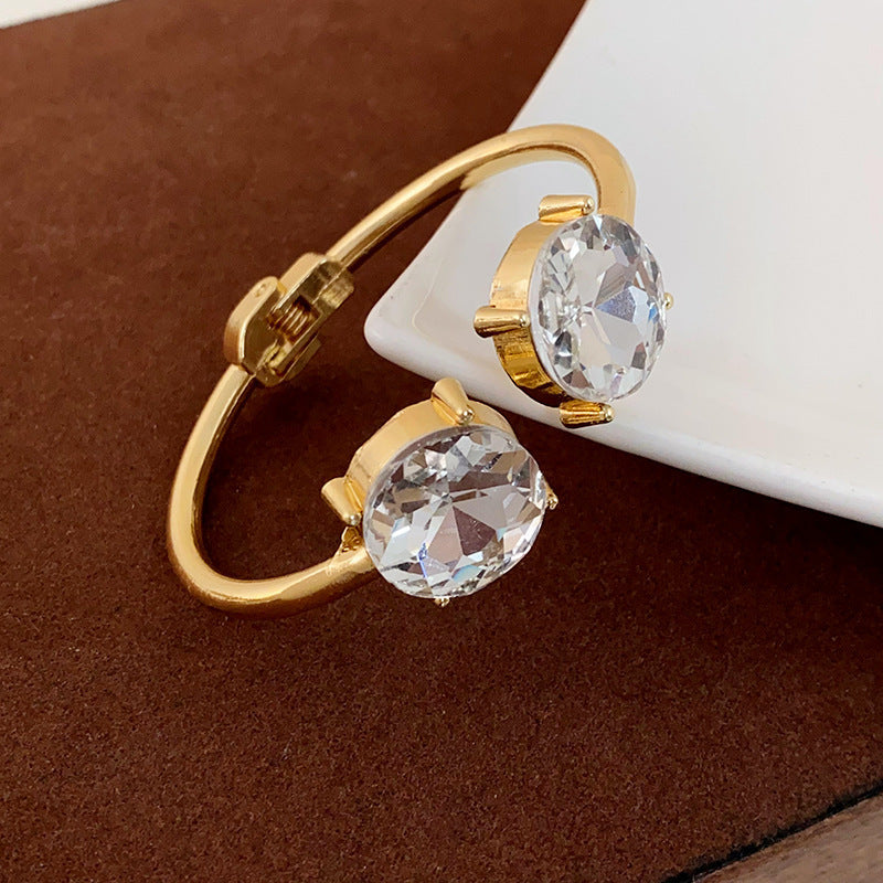 Rose Gold Zircon 7 Pcs Bracelets Set | Luxury Stackable Bangles | Anti-Tarnish