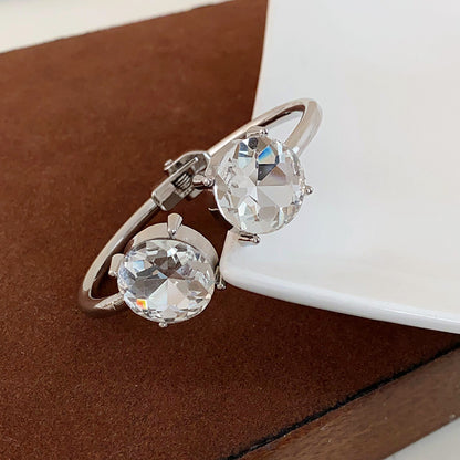 Rose Gold Zircon 7 Pcs Bracelets Set | Luxury Stackable Bangles | Anti-Tarnish