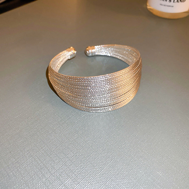 Rose Gold Zircon 7 Pcs Bracelets Set | Luxury Stackable Bangles | Anti-Tarnish
