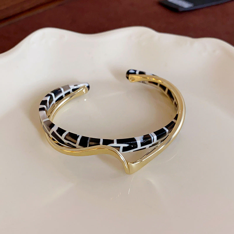 Rose Gold Zircon 7 Pcs Bracelets Set | Luxury Stackable Bangles | Anti-Tarnish