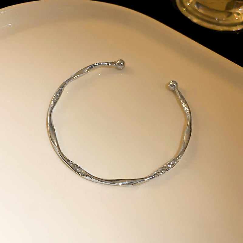 Rose Gold Zircon 7 Pcs Bracelets Set | Luxury Stackable Bangles | Anti-Tarnish
