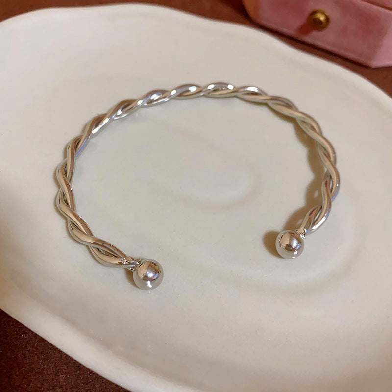 Rose Gold Zircon 7 Pcs Bracelets Set | Luxury Stackable Bangles | Anti-Tarnish